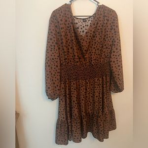 SHEIN Animal print dress 4x